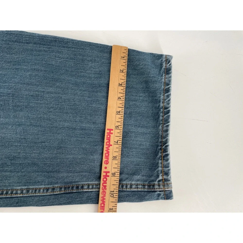 Levi's 559 Relaxed Straight Jeans Mens‎ 50x28* Blue Medium Wash Denim A0302-8